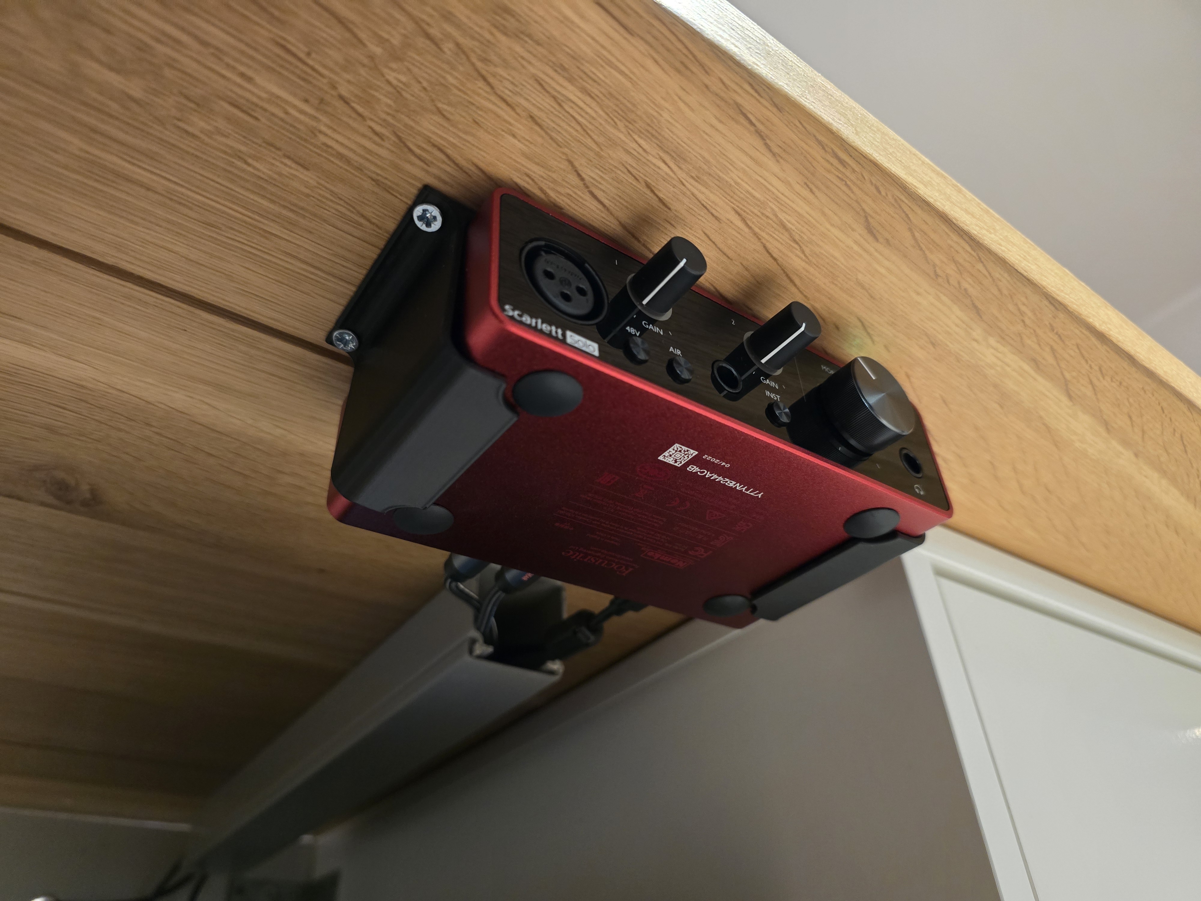 Under-Desk-Holder for Focusrite Scarlett Solo 3
