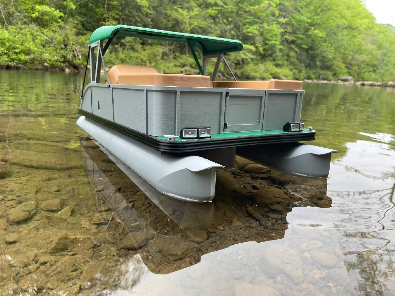 Rc pontoon boat discount