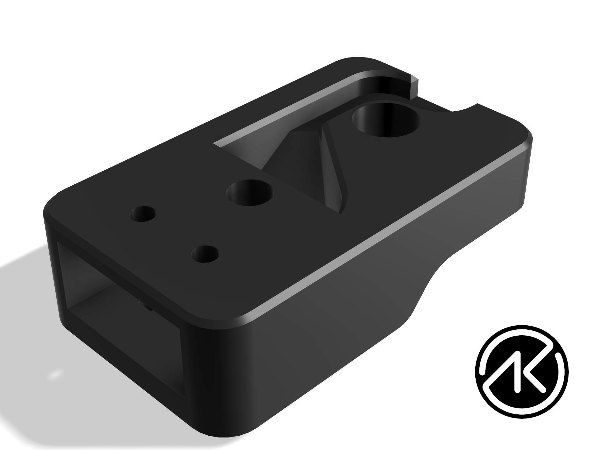 Voron Trident (AK Stealth Wires) Y endstop housing