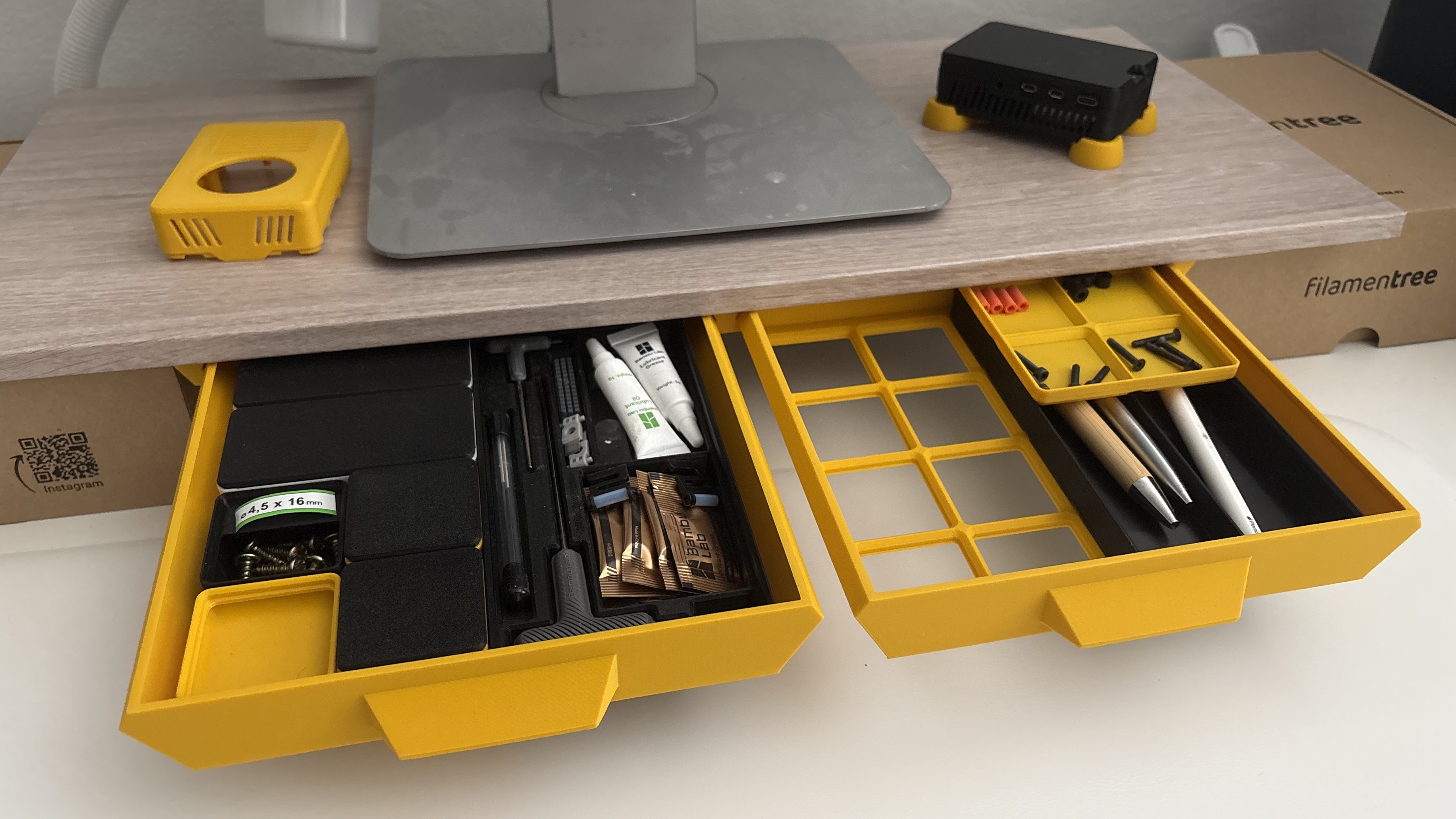 Miniatura 3 do modelo 3D Under Desk Drawer - Gridfinity