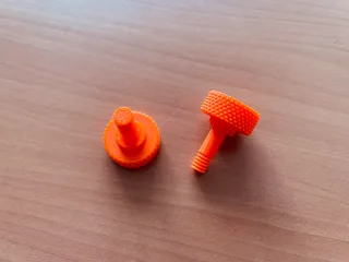 enlarged bolt head for Sneaks articulating Raspberry Pi camera mount