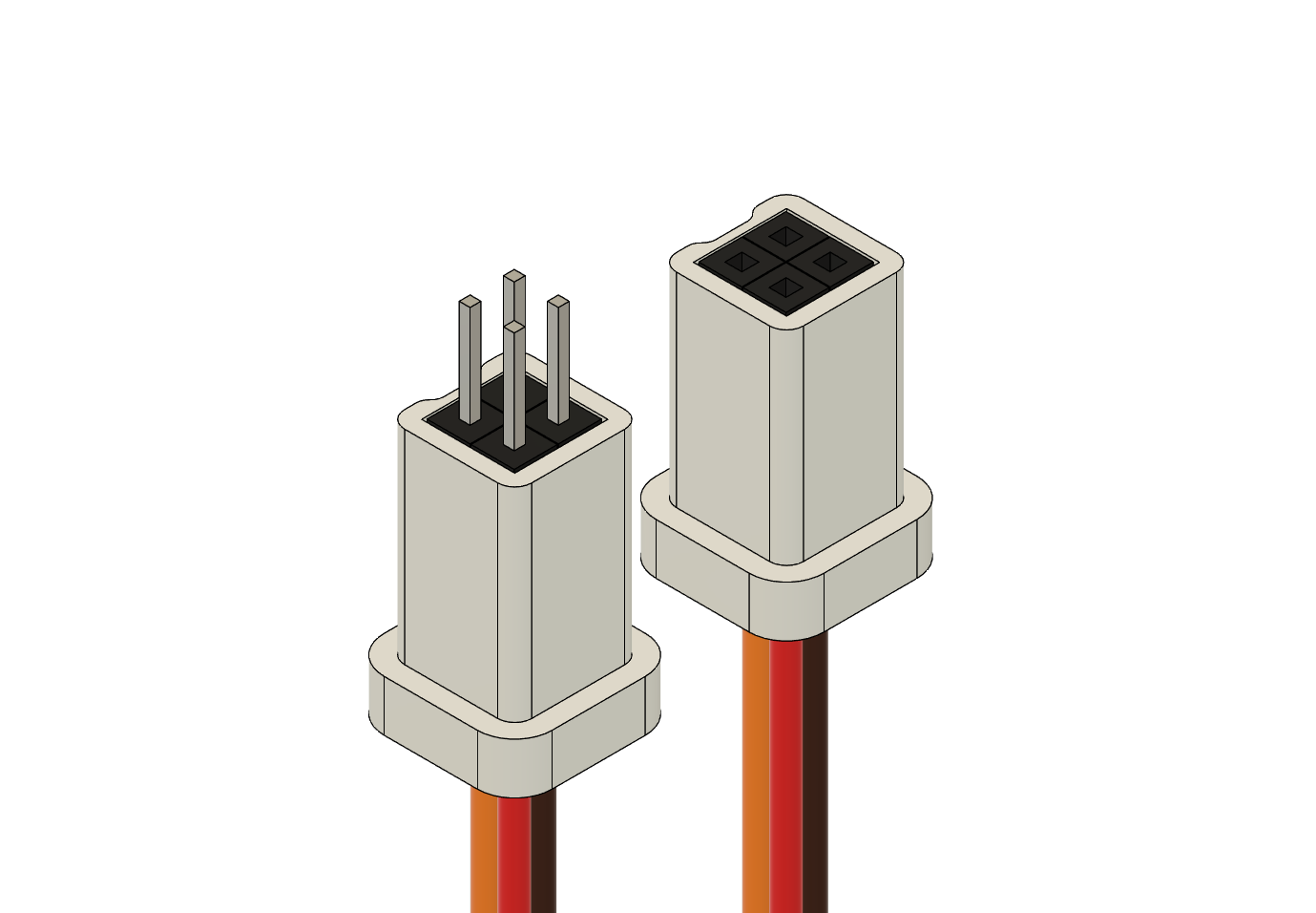 Dupont Connector - 4 Stack