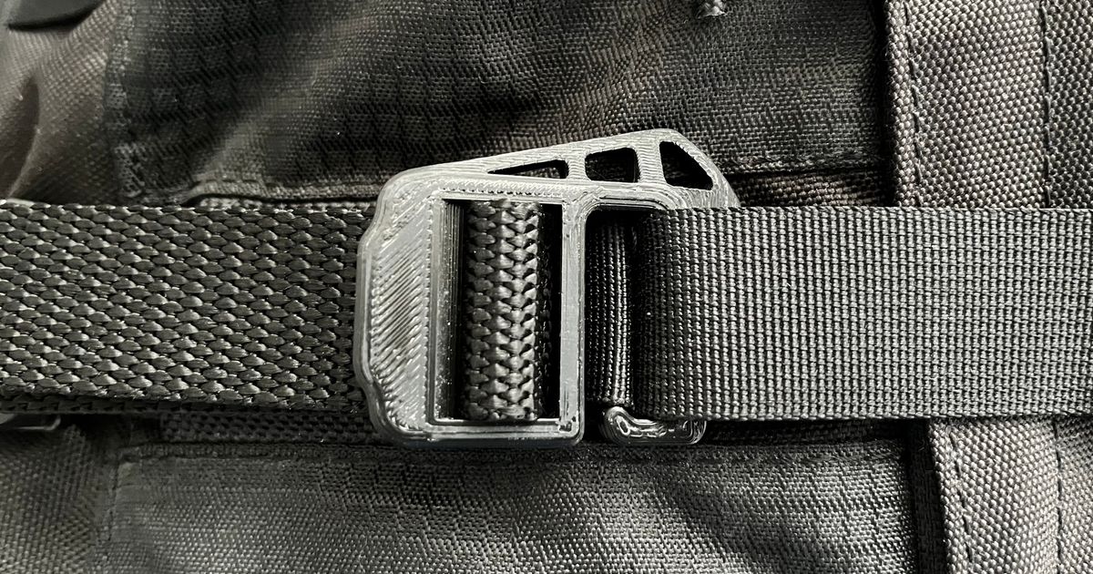 G Hook for 1 quot Webbing by Trevor Wood Download free STL model G Hook for 1 quot Webbing by Trevor Wood Download free STL model