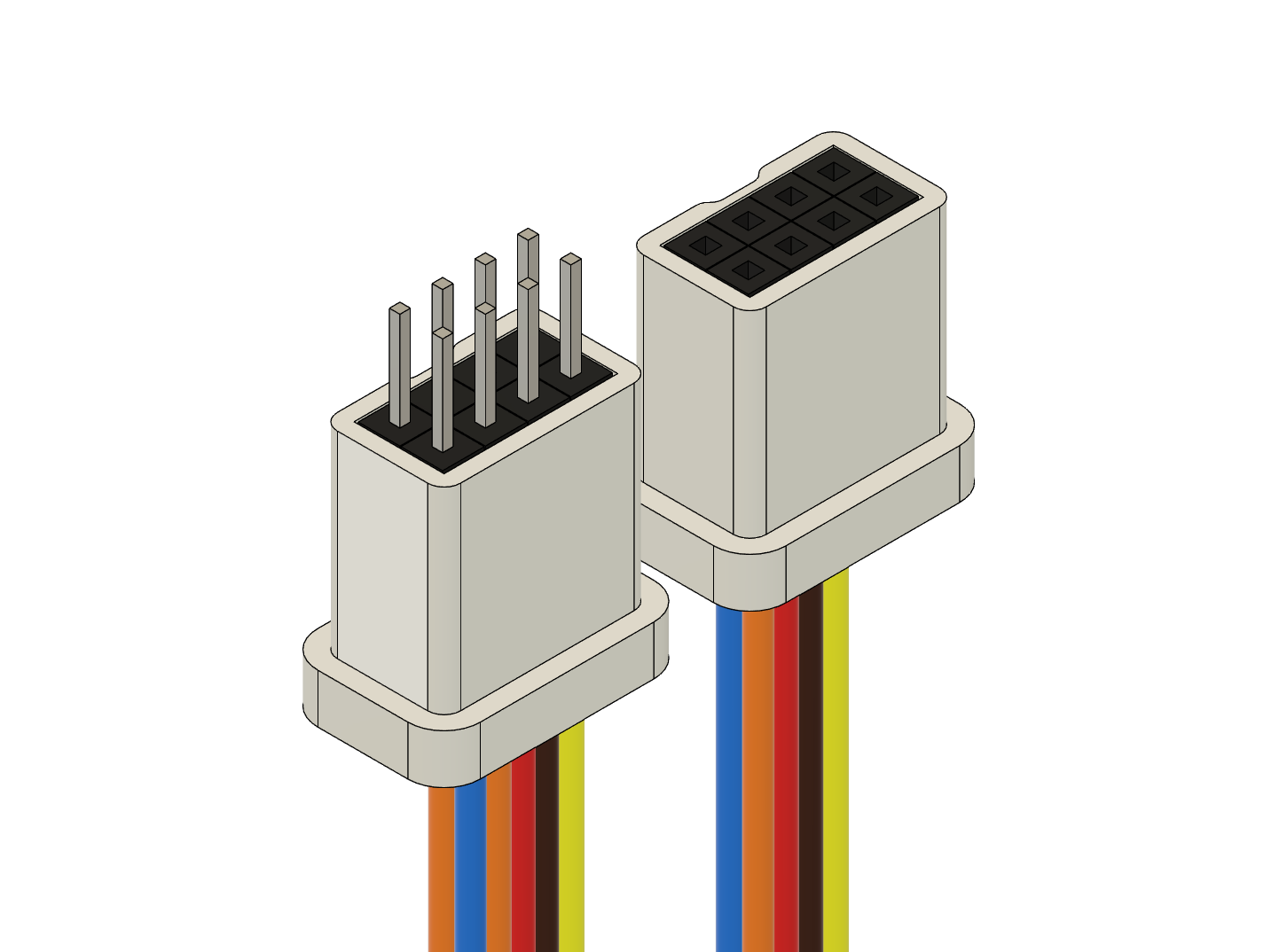 Dupont Connector - 8 Stack