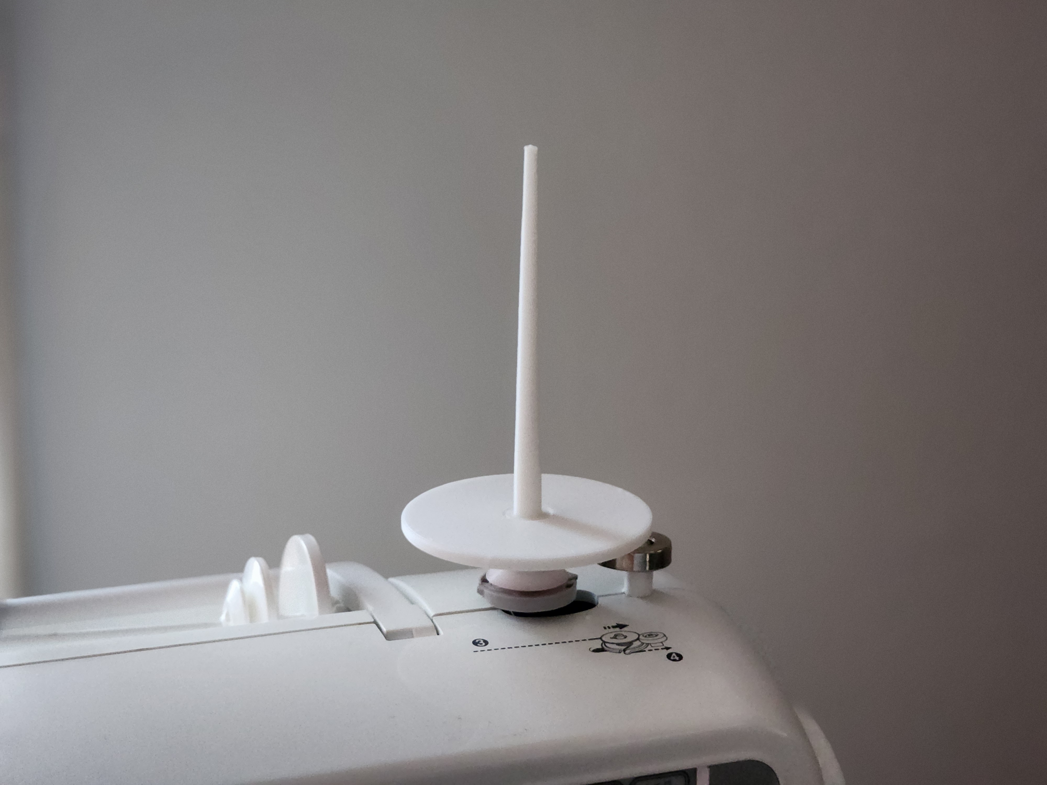Sewing Machine Thread Spool Pin (No Supports)