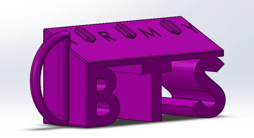 llavero de BTS by Martin Garcia | Download free STL model | Printables.com