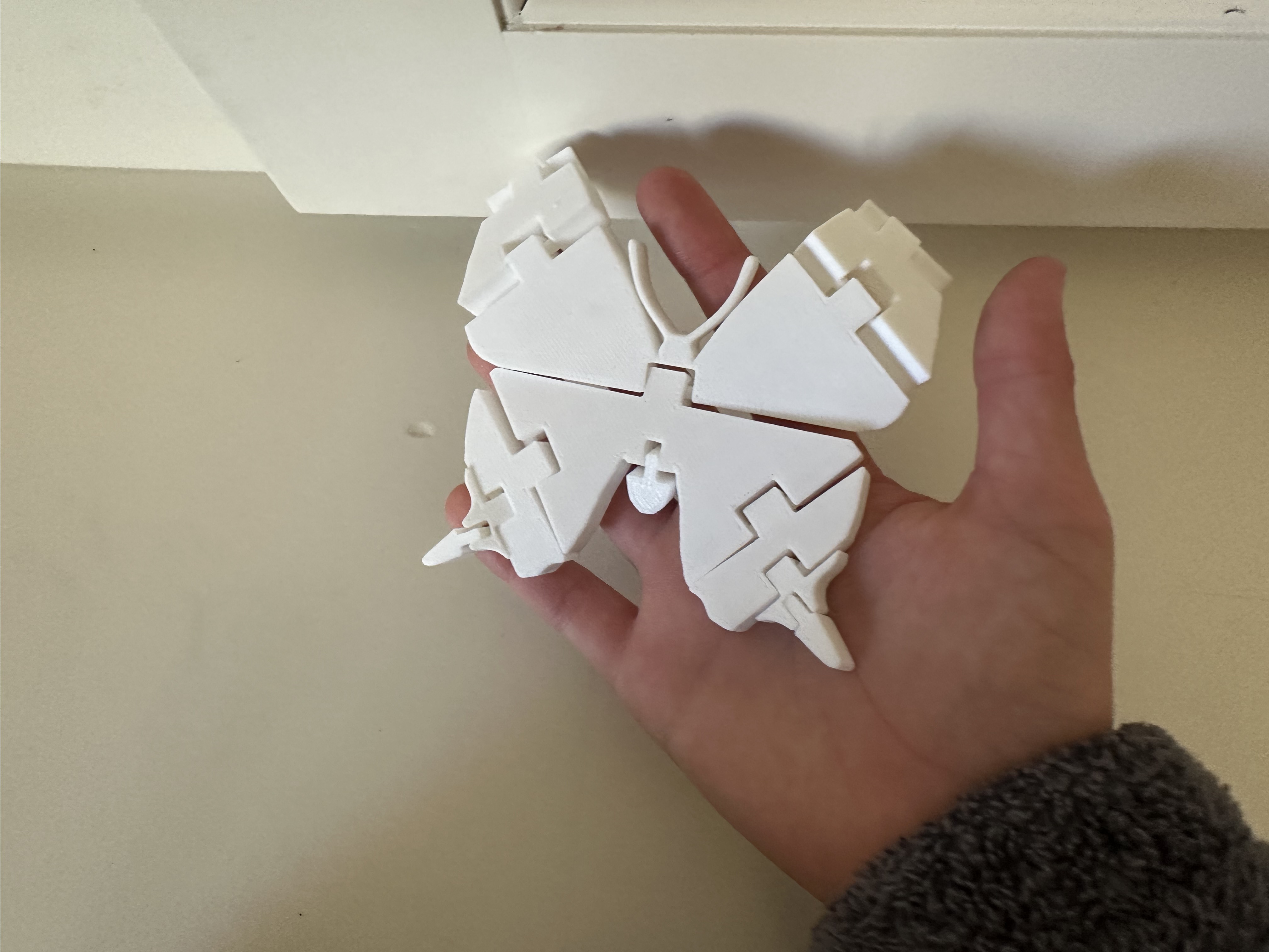 Miniatura 2 do modelo 3D fun flexi butterfly