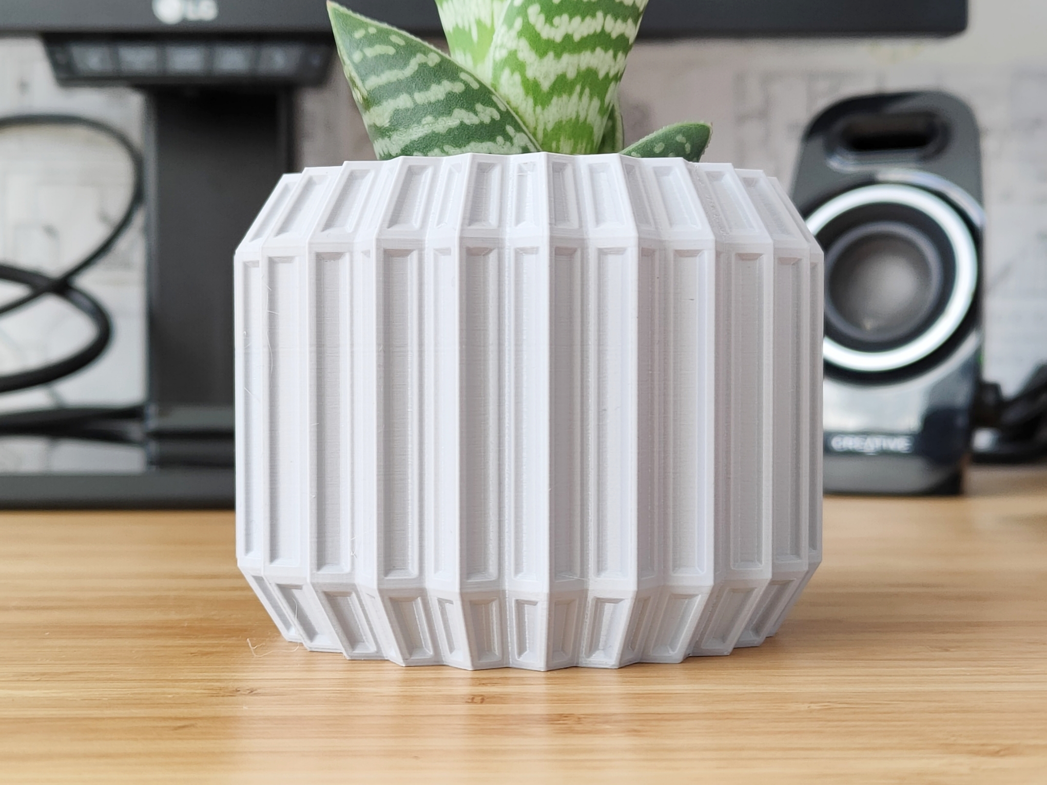 Baroque Coffers Plant pot and Planter - Vase mode design