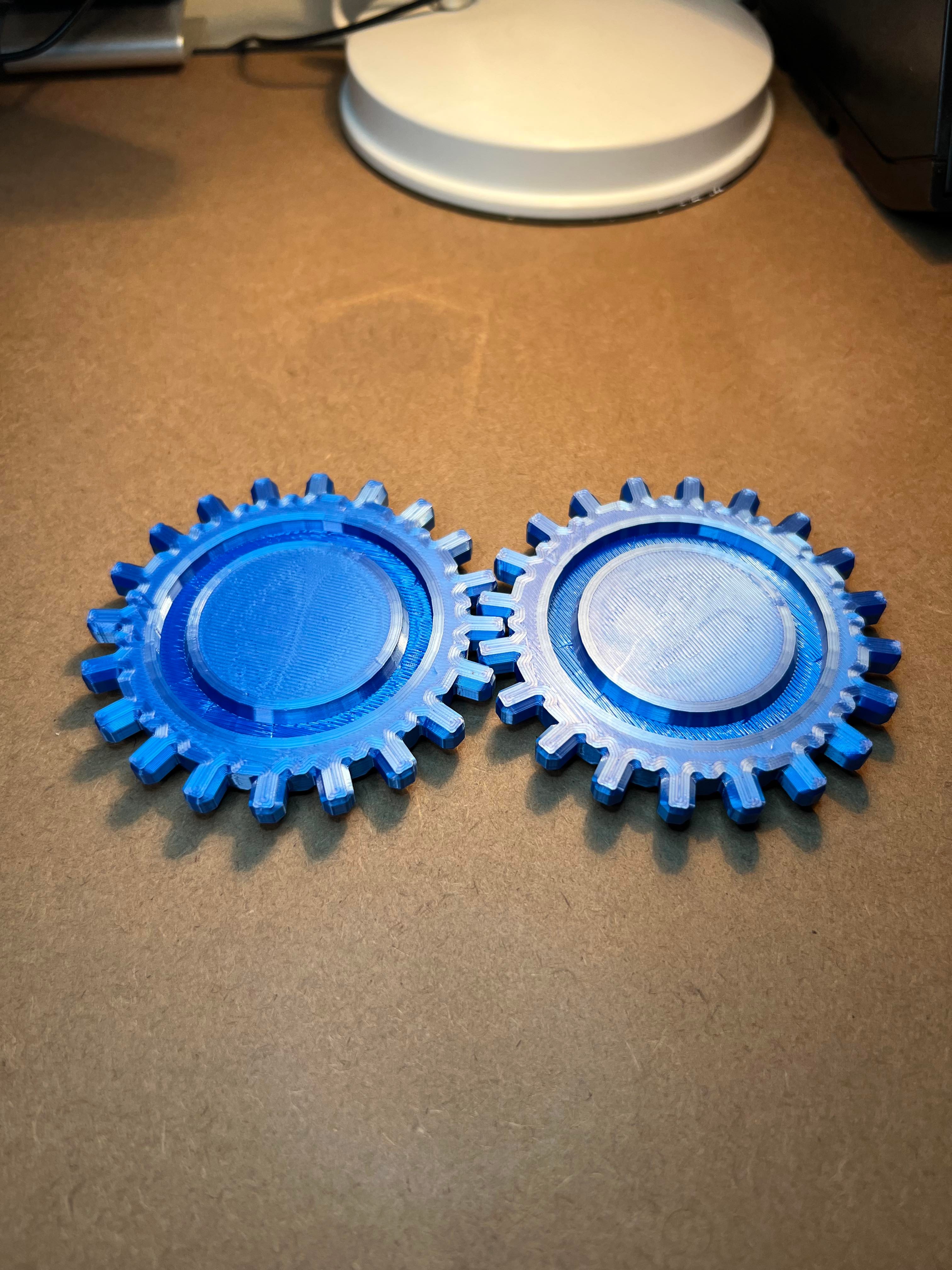Miniatura 3 do modelo 3D Gear coaster stackable