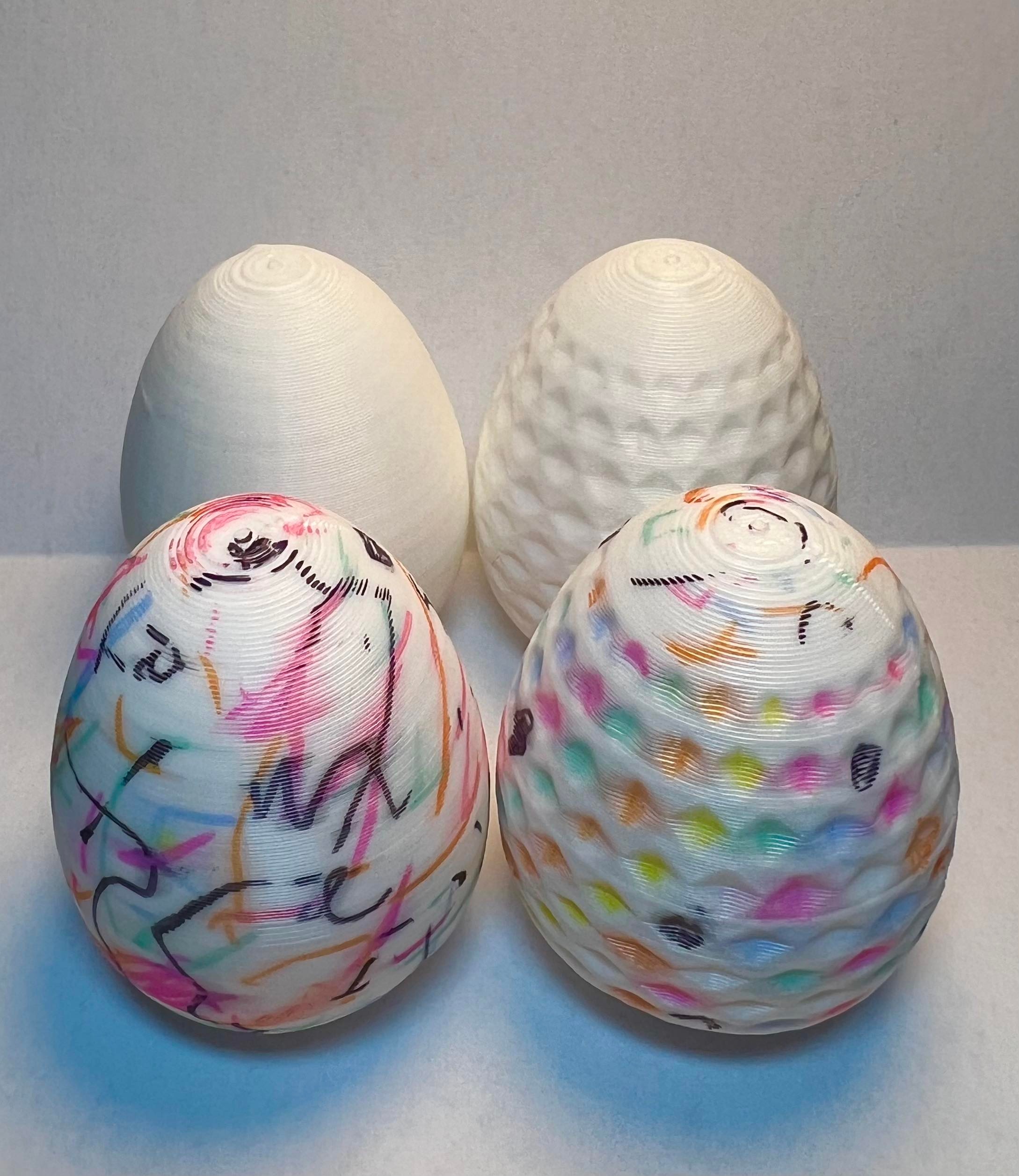 Decorating eggs
