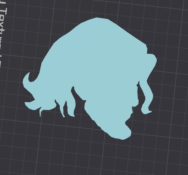 Zeus Fortnite Medallion (Outline of his head)