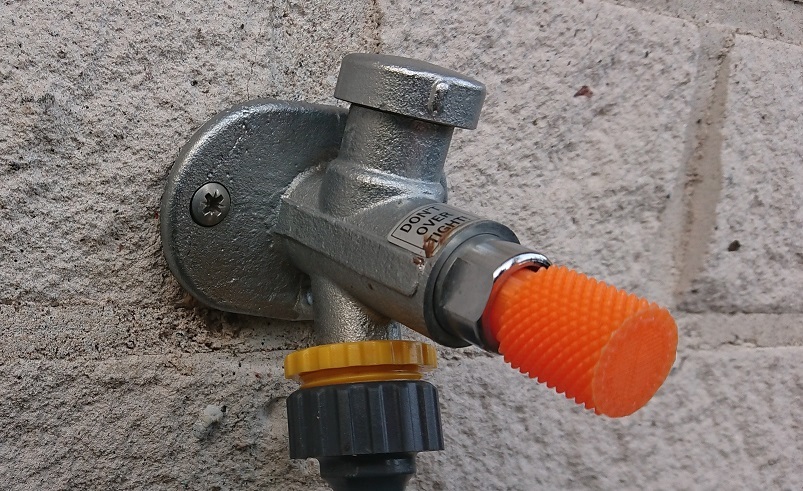 Garden valve key (child proof)