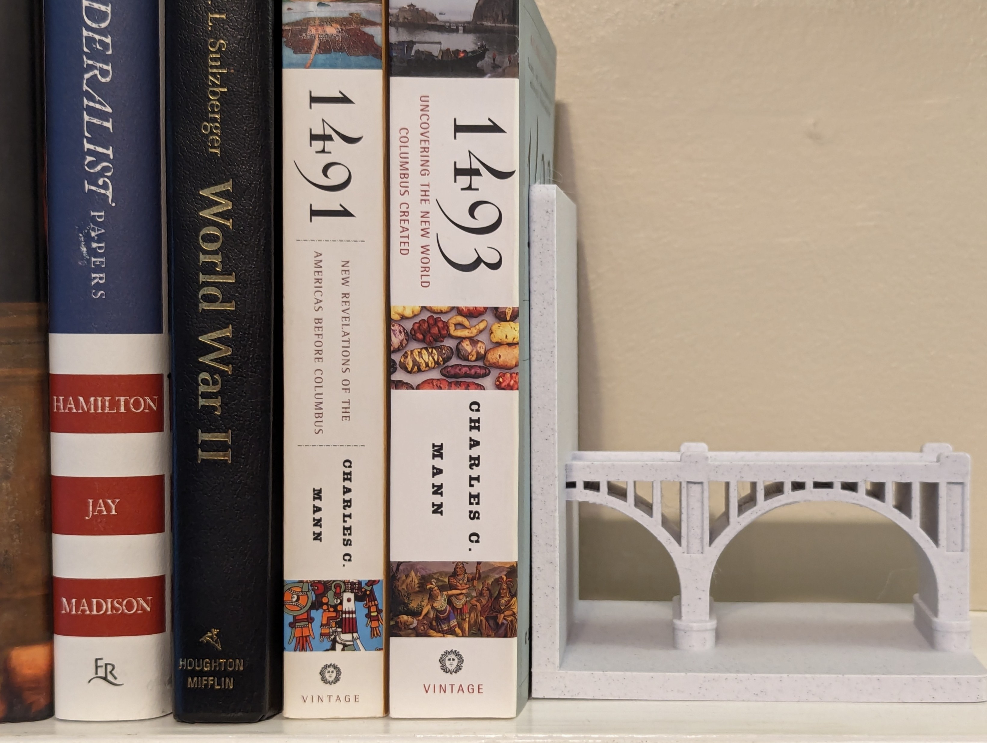 Arch Bridge Bookend por Windrose | Descargar modelo STL gratuito ...