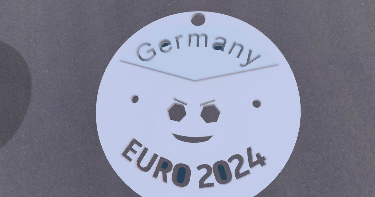 EURO 2024 by BesaType Download free STL model Printables com EURO 2024 by BesaType Download free STL model Printables com
