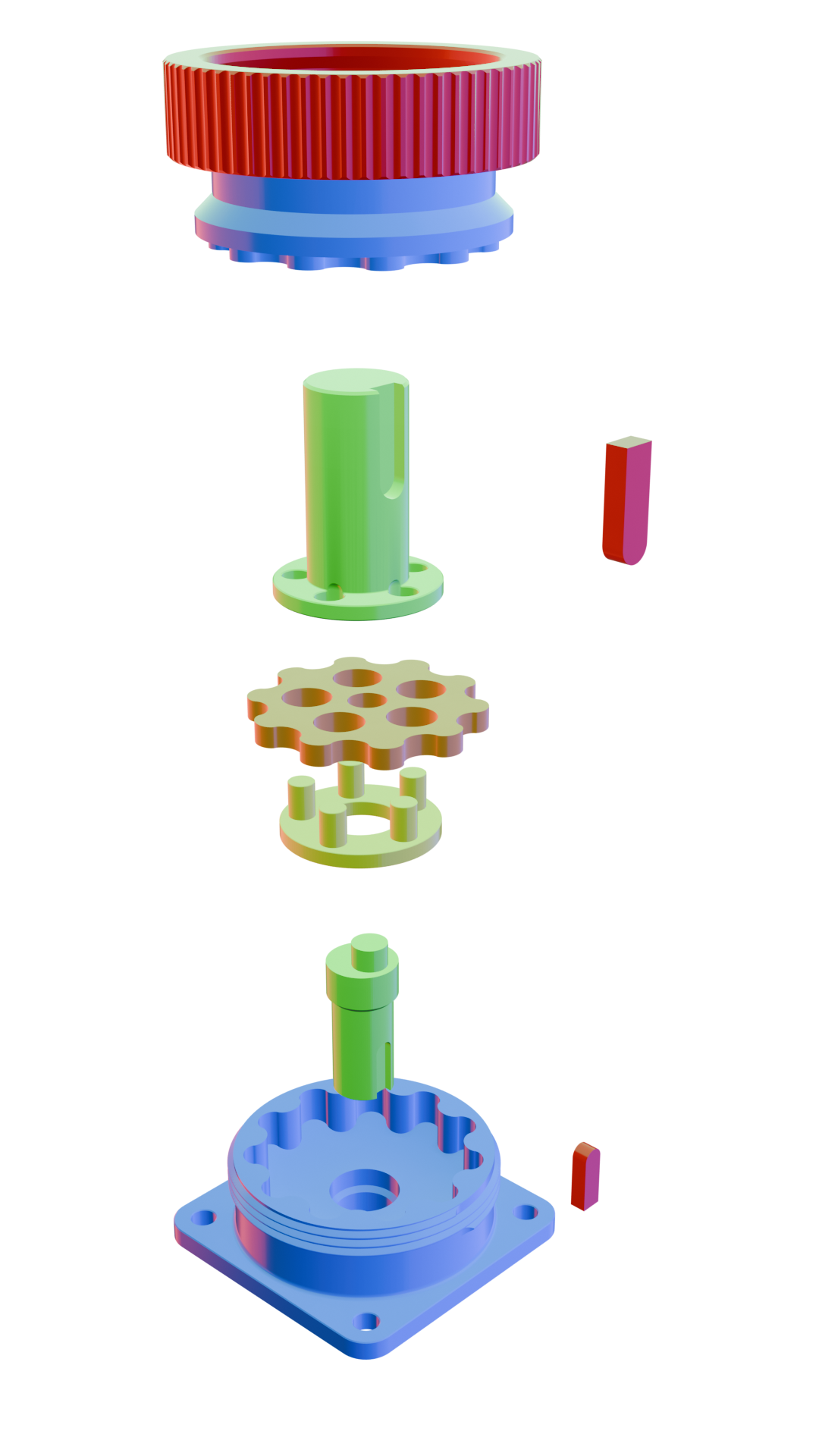 Mini 10:1 cycloidal gearbox — miniatura 2