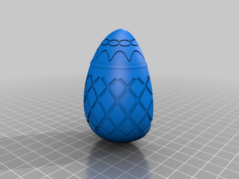 Miniatura 3 do modelo 3D Eastern Egg container