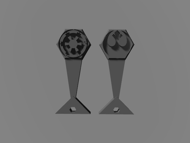 Miniatura 4 do modelo 3D Command Post Keychain