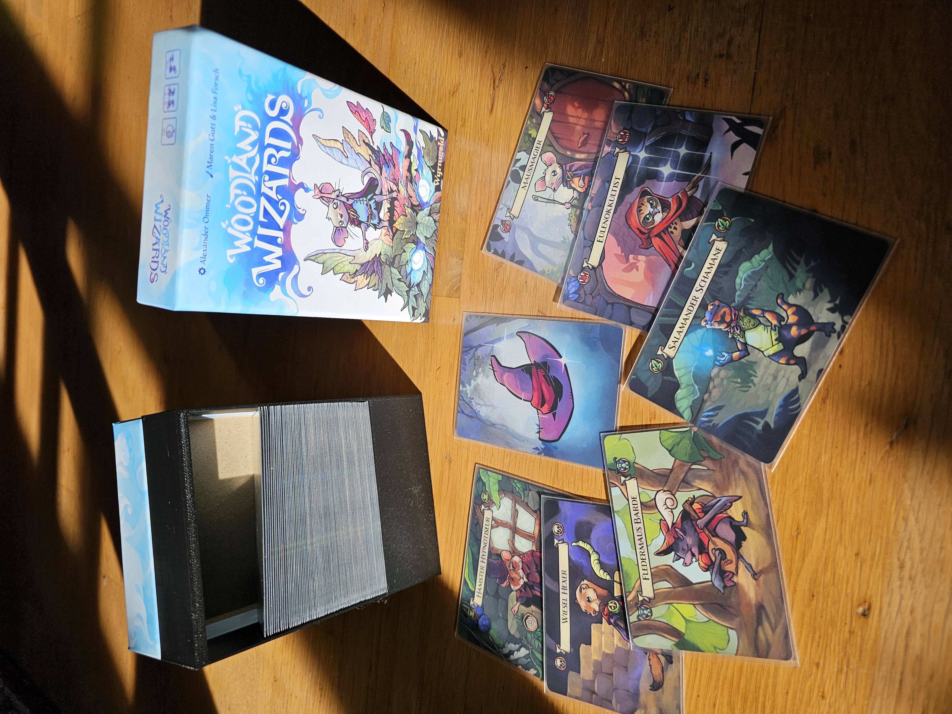 Woodland Wizards Box-expansion for sleeved Cards