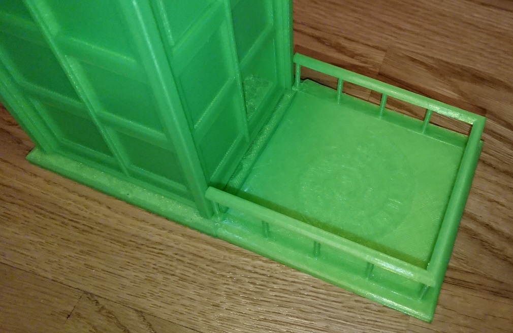 Dice Terrace for the Tardis Dice Tower by JPN_FI Download free STL