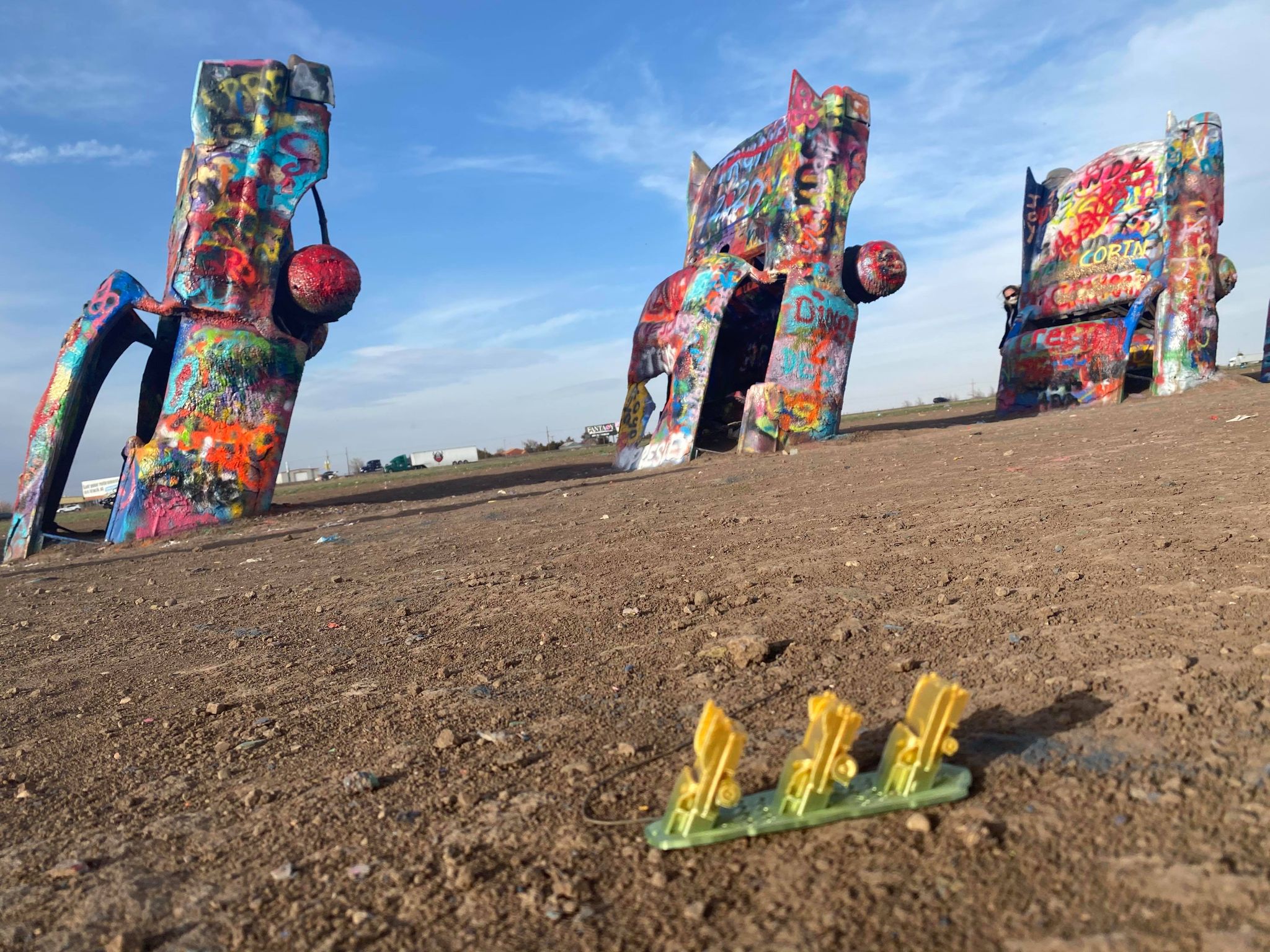 Cadillac Ranch - Amarillo, Texas USA