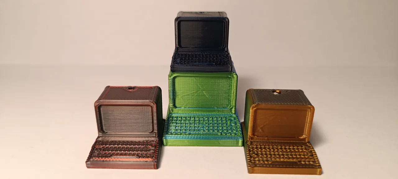 computer shaped keychain by 3DPrintGuru | Download free STL model ...