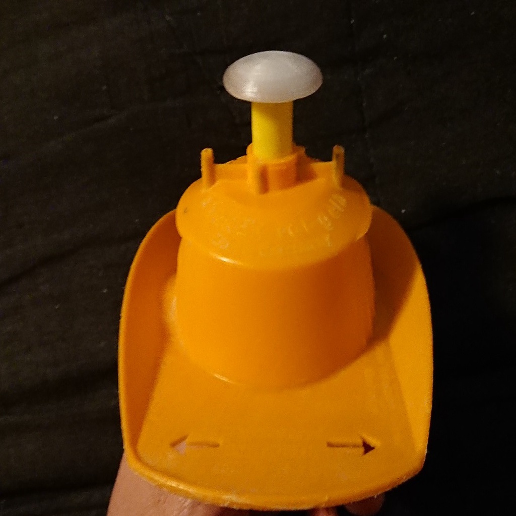 Börner rot-gelb vegetable slider handle