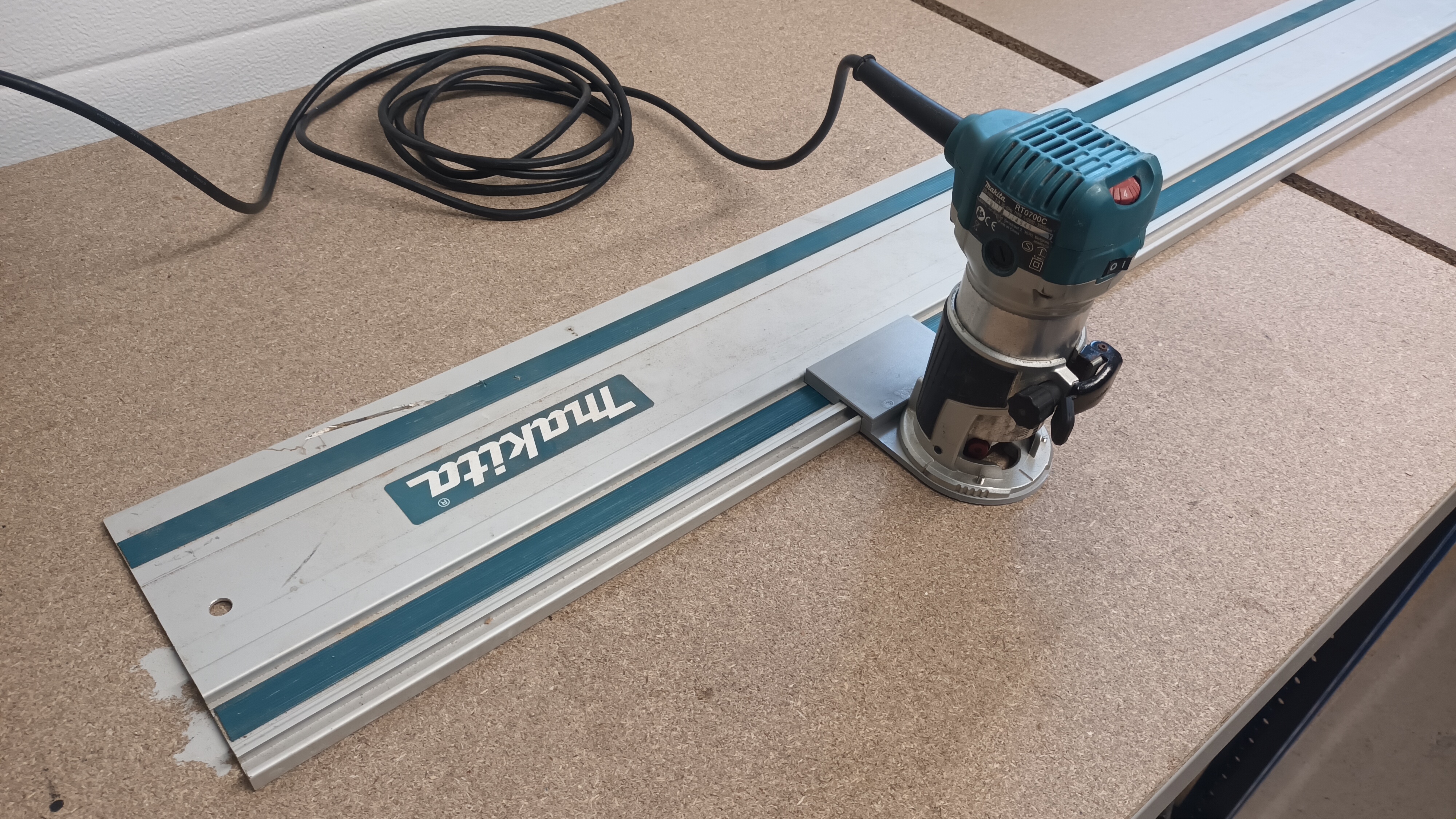 Adapterplatte für die RT0700 Makita Einhandfräse