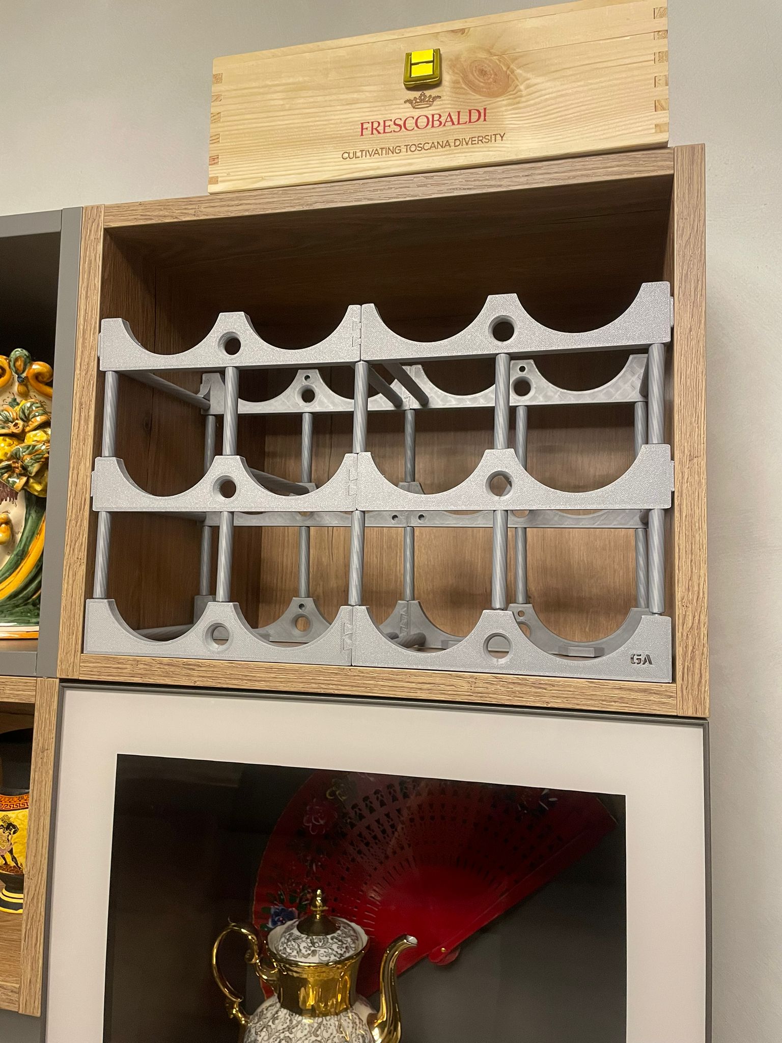 Wine Holder modular stand structure