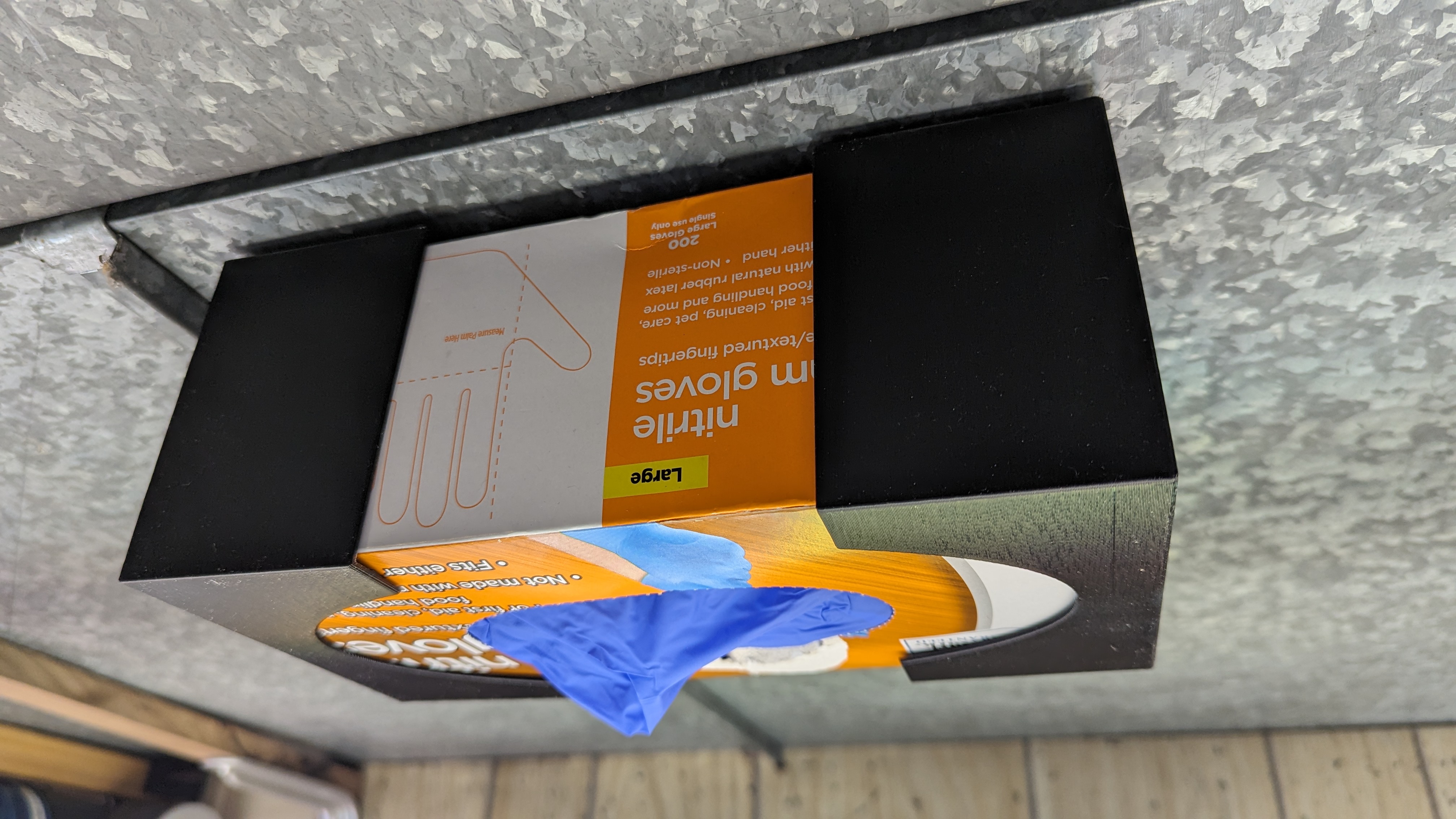 Glove or Tissue Box Hanger