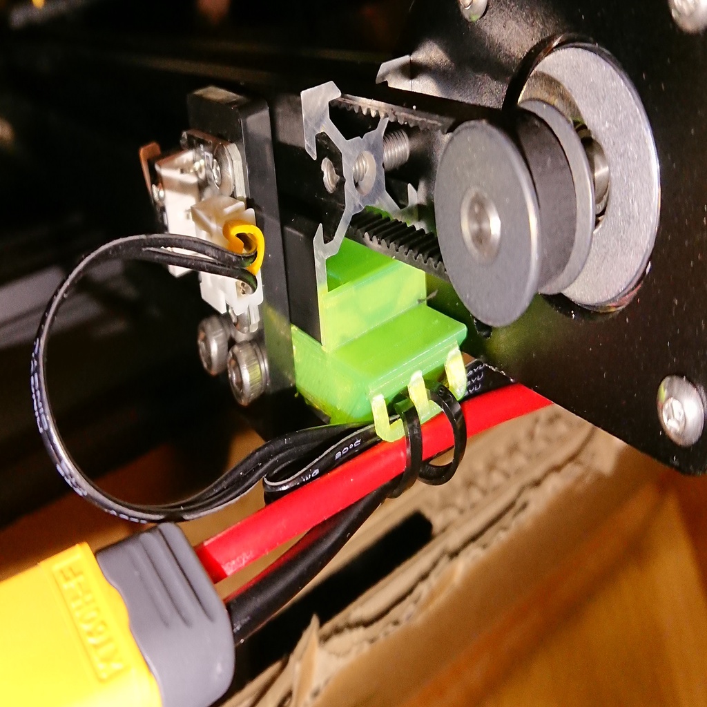 Ender 3 power & Y-motor cable holder