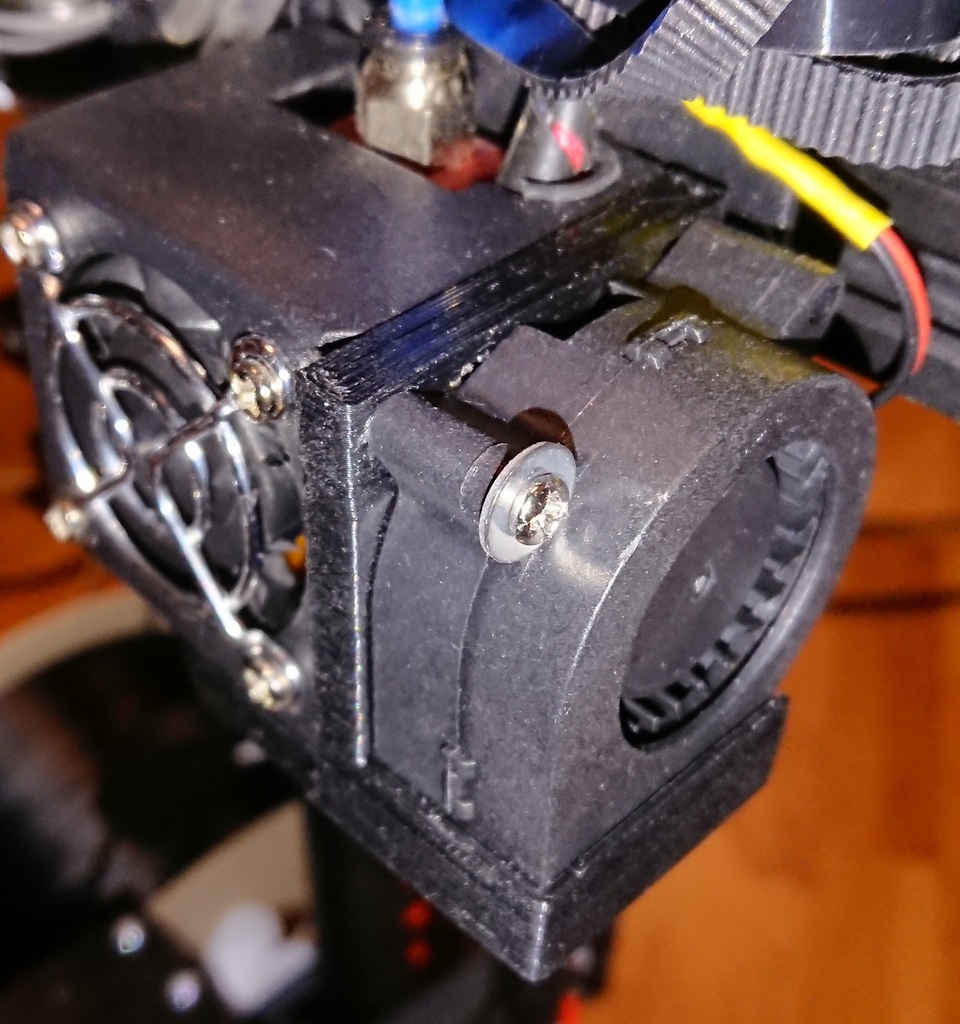 Tronxy X5S v3 fan nozzle for 4020 blower