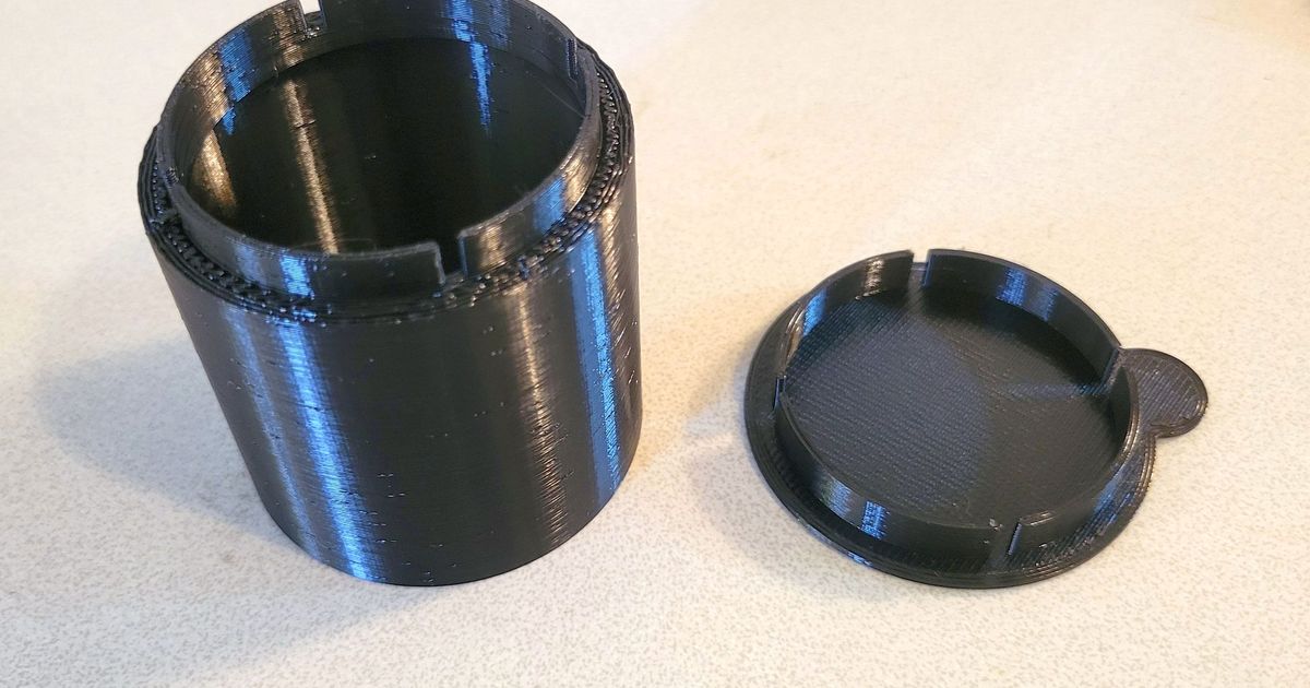 SeeStar dust cap and dew shield by rkayakr Download free STL model