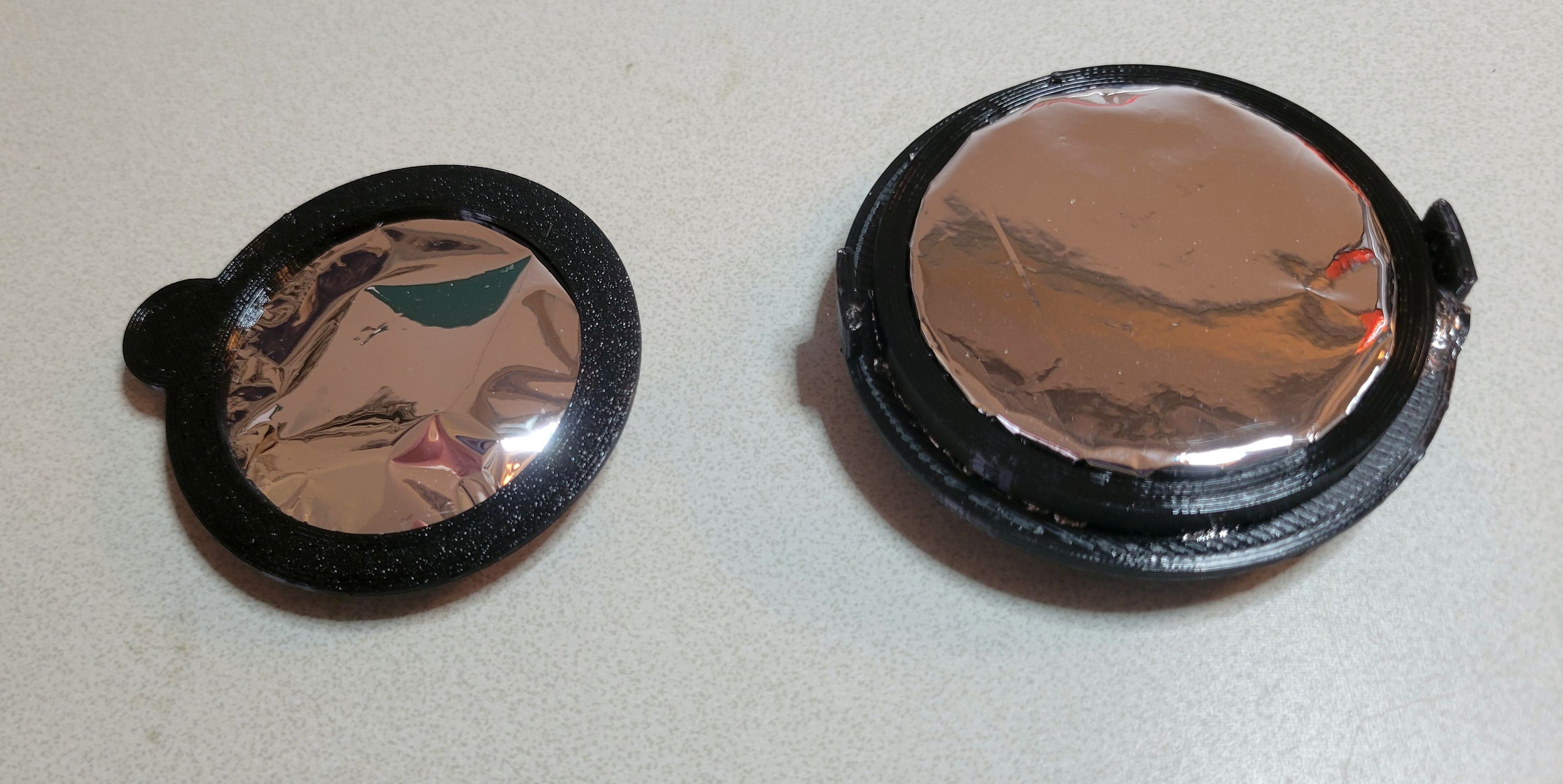 SeeStar solar film filter holders