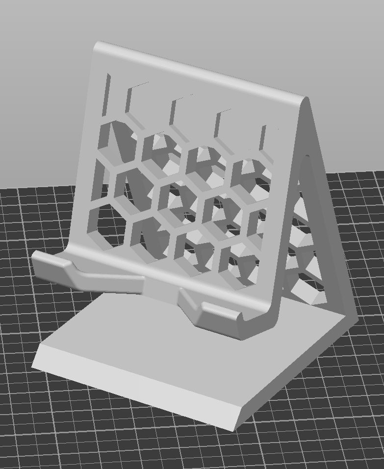 Phone Stand With Less Lean Back