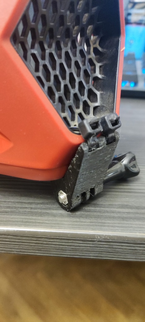 Fox Rampage gopro chin mount