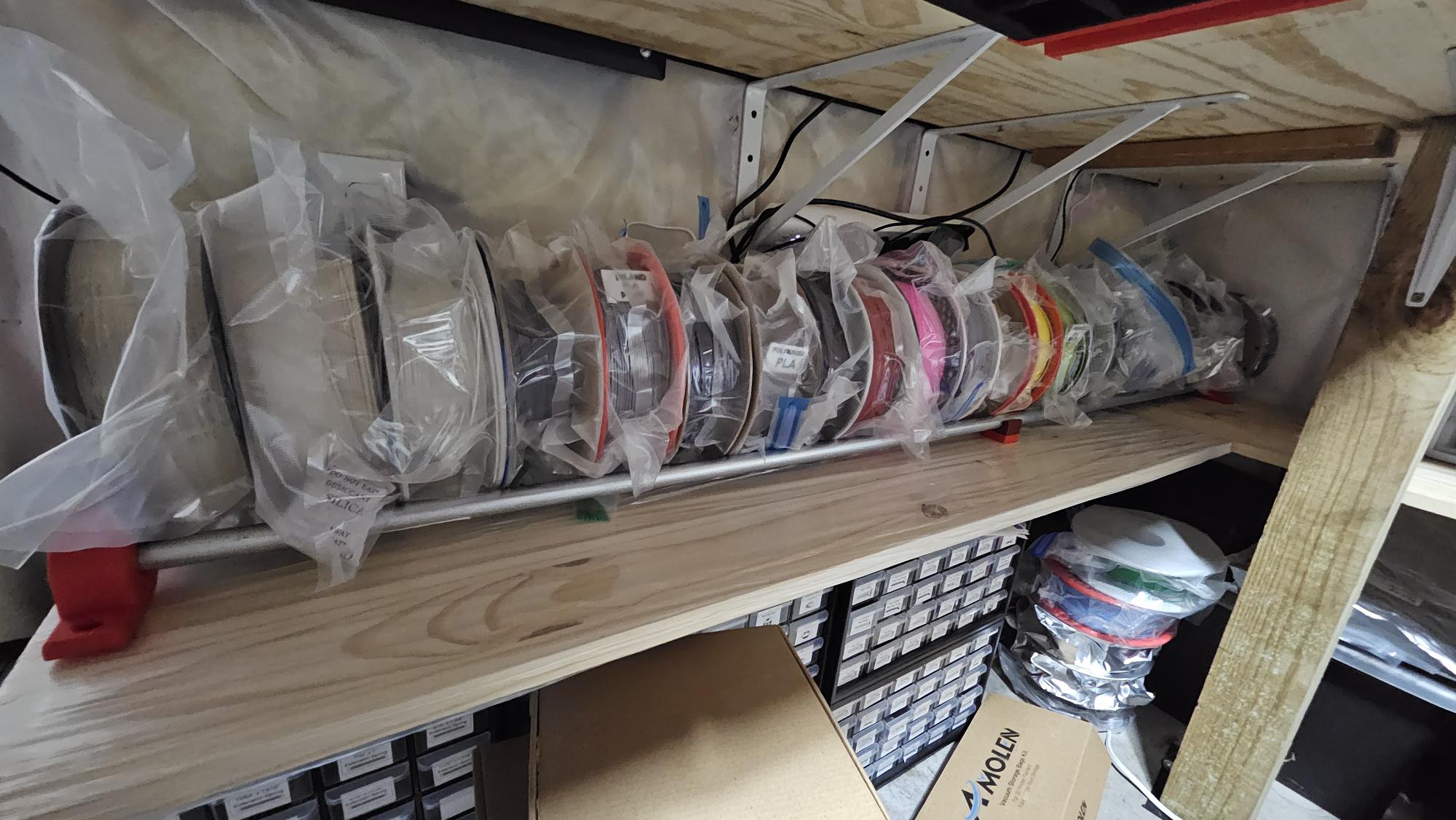 Filament Rack Support - Mid-Supports by espn8-theocho | Download free ...