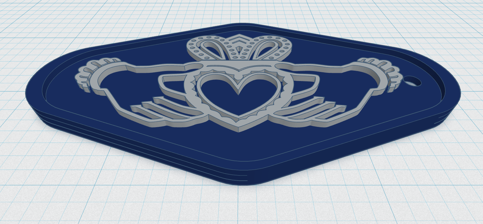 Claddagh Keytag 2