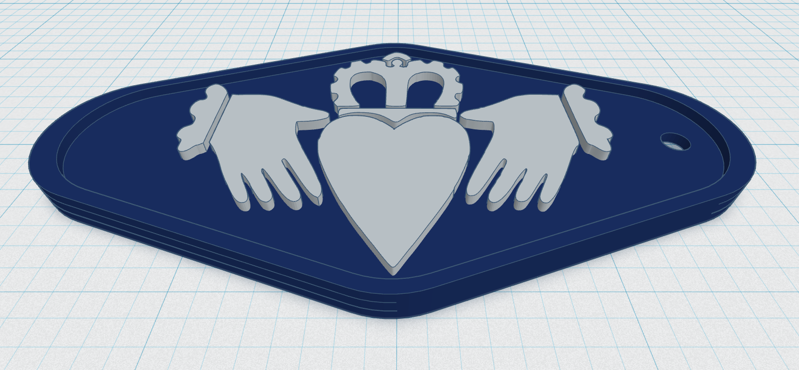 Claddagh Keytag 3