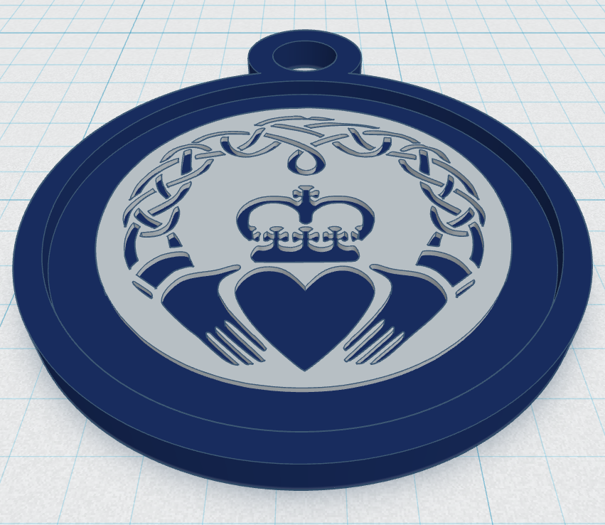 Claddagh Keytag 5