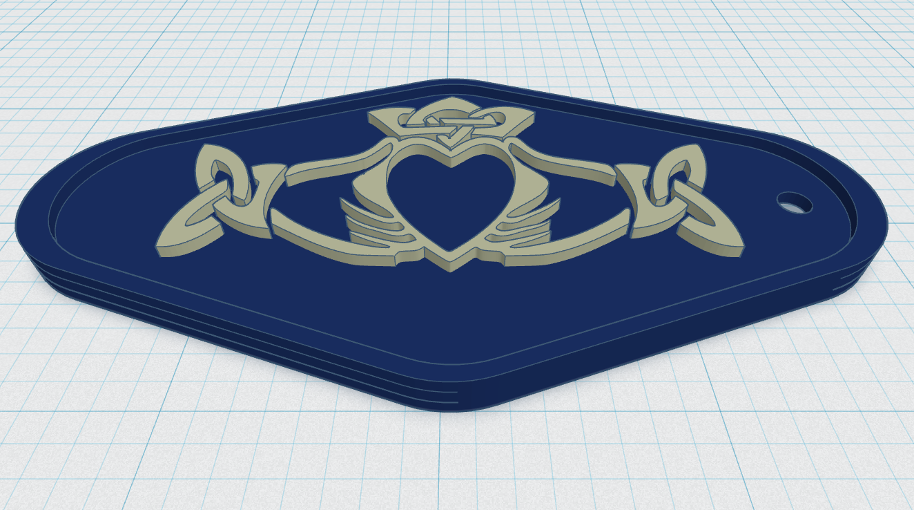 Claddagh Keytag 6
