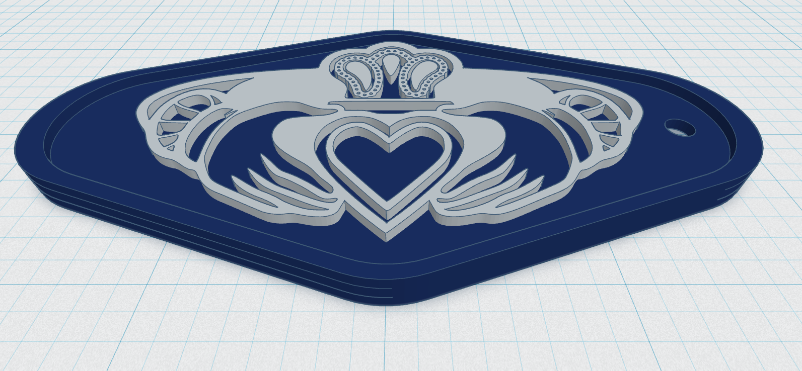 Claddagh Keytag 7