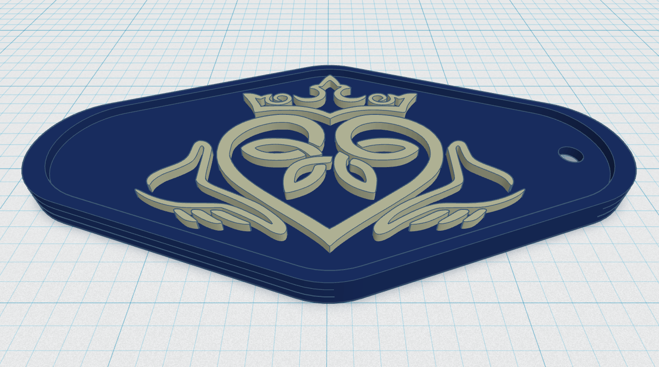Claddagh Keytag 8
