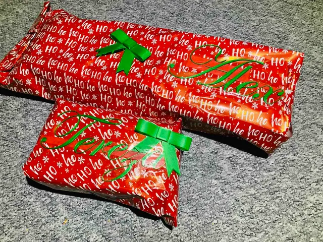 CHRISTMAS RIBBON BOW