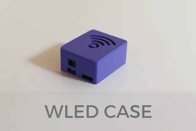 WLED Case for ESP8266 Node MCU