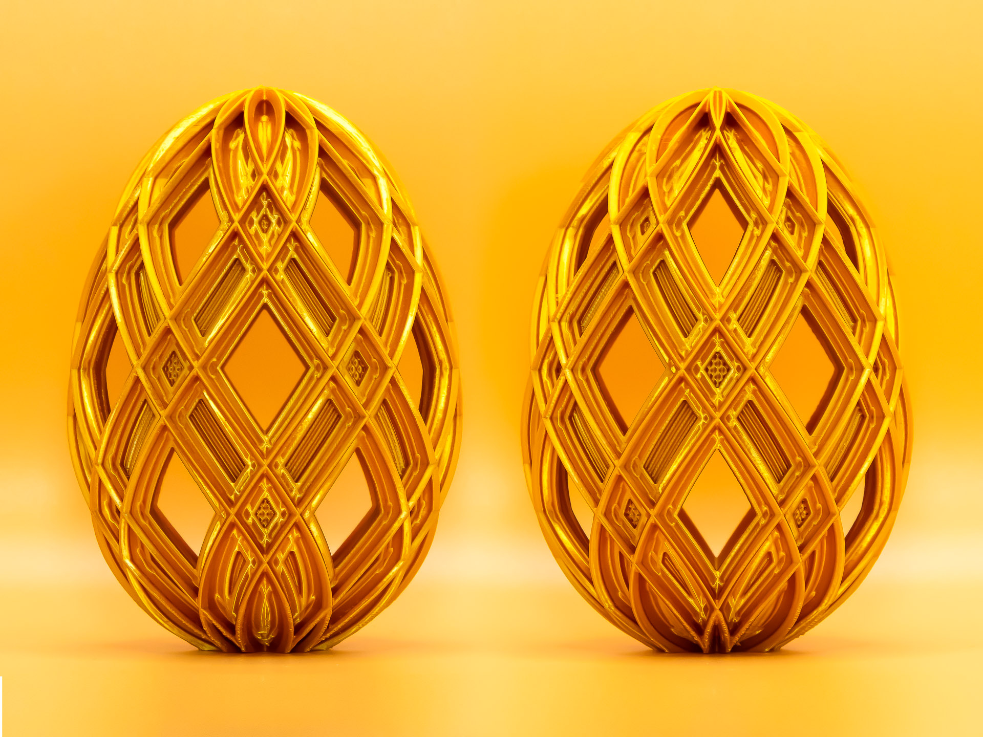 Simple Open Lattice Easter Egg 2026