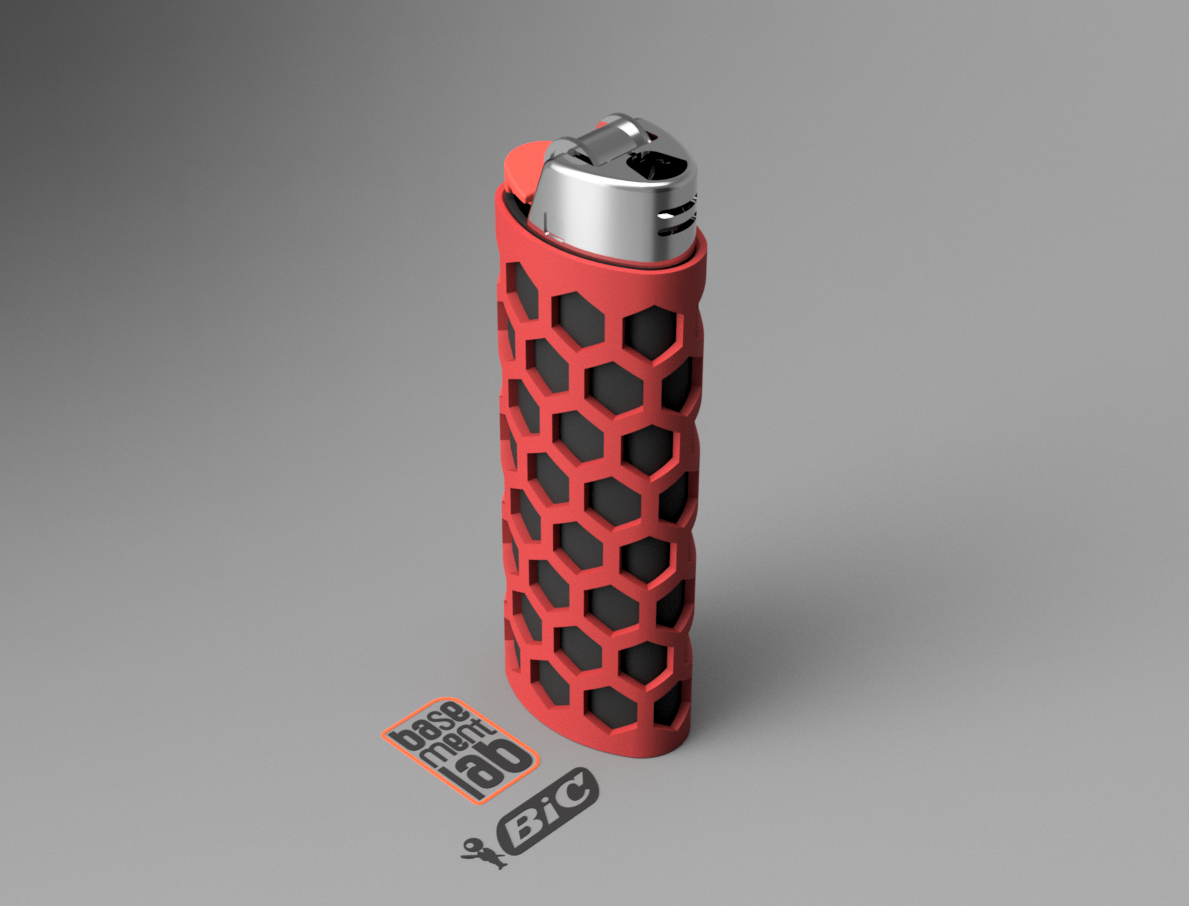 BIC Lighter Sleeve Cover Studio 1A - Cover Accendino BIC