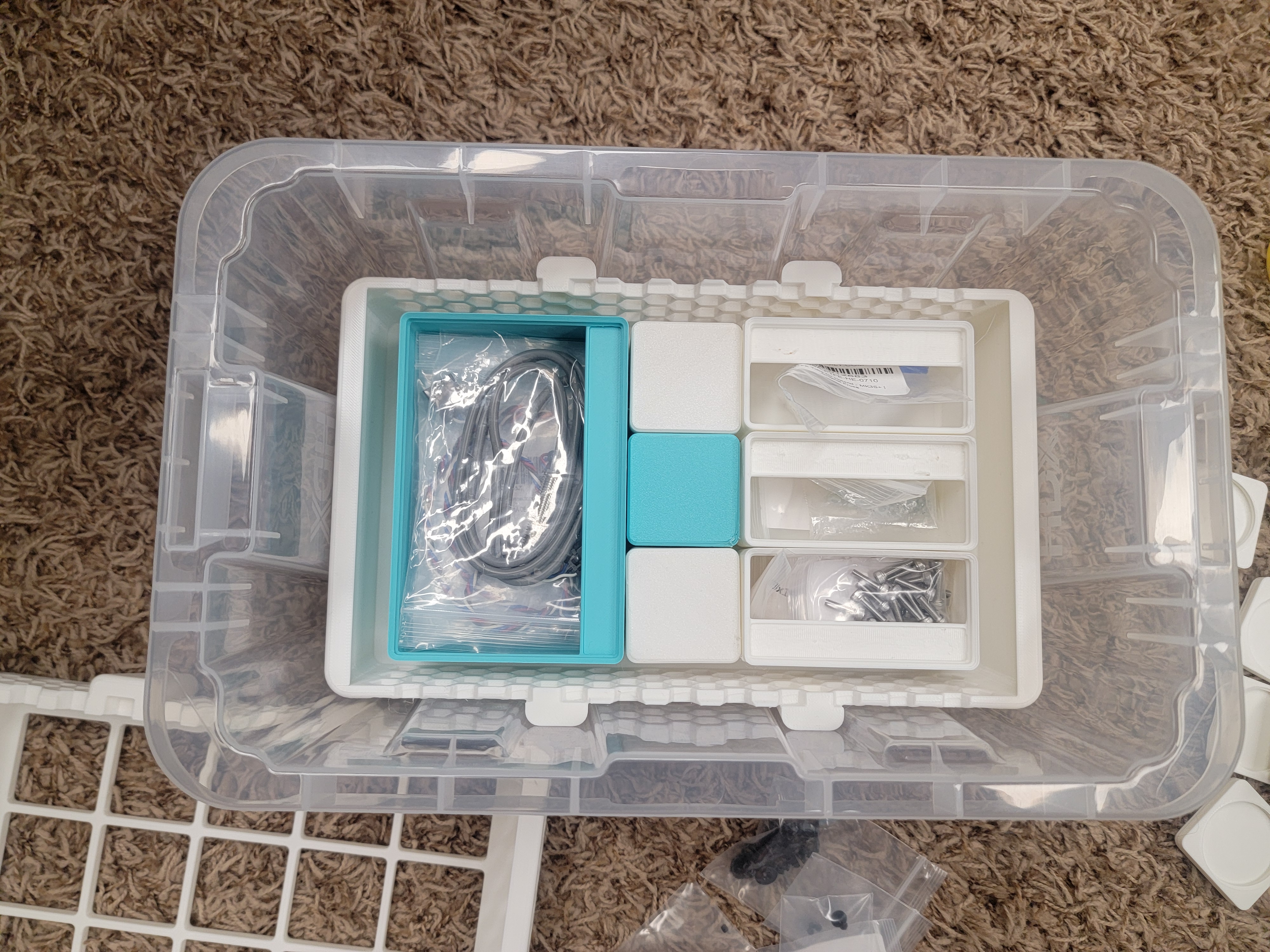Mini (6.5 qt) HDX Bin Gridfinity Inserts — miniatura 4