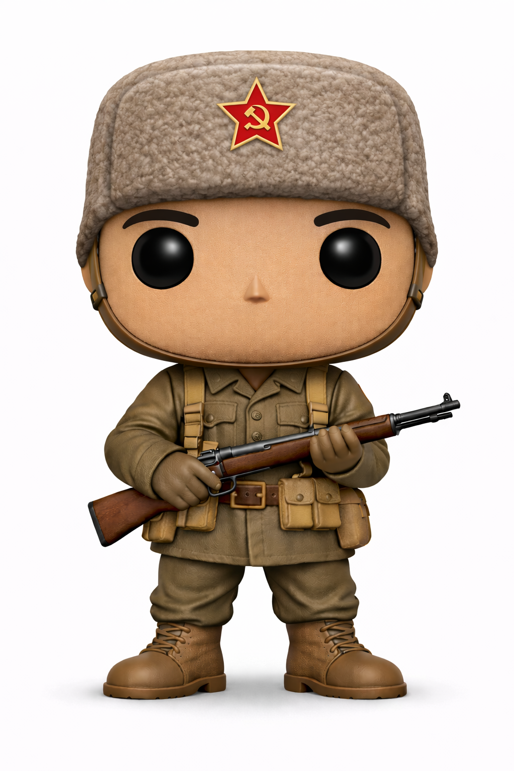 Cute WW2 Allies Soviet Soldier