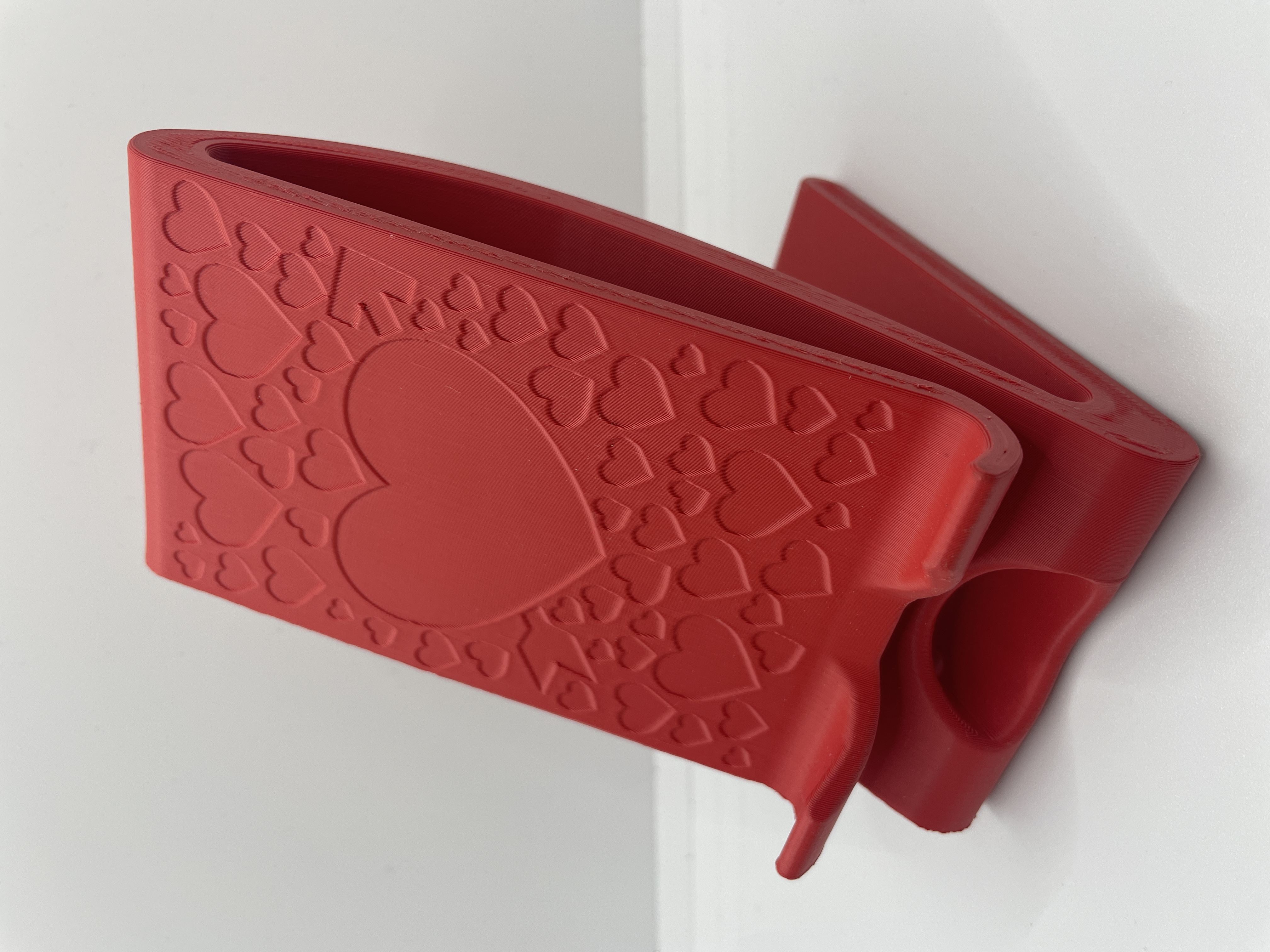 Phone Stand - Hearts a Valentines gift phone stand