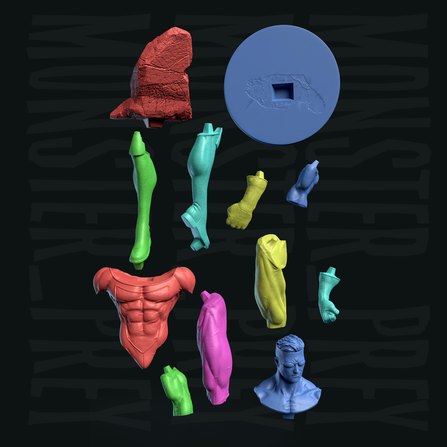 Invincible FREE 3D Print Model — miniatura 7